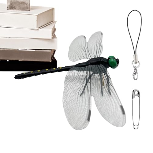 Suphyee Libellen-Innendekoration, Libellen-Dekorationen für Zuhause | Große Tiermodelle für Kinder - Kreative pädagogische Modelle, Libellenspielzeug für die Aufklärungserziehung, Rucksackverzierung von Suphyee