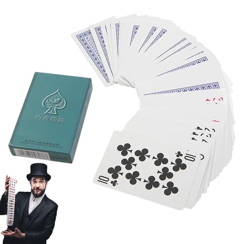 Suphyee Magie Poker Spielen,Lustige Poker Magic Card Tricks - Spielkarten, Pokerkarten, magisches Spielzeug, Party-Tischspiele, kleine -Spielkarten für Kinder und Erwachsene von Suphyee