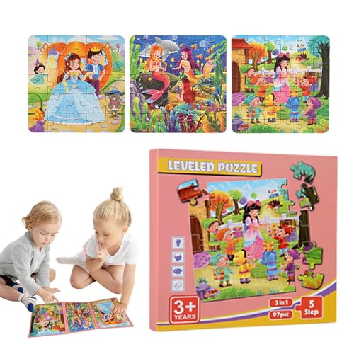 Suphyee Magnetisches Puzzlebuch für Kinder,Magnetisches Puzzlebuch für Kinder - Montessori-Puzzle-Spielzeug,Puzzle-Aktivitätenspielzeug für Jungen und Mädchen ab 3 Jahren, Lernpuzzlebücher, von Suphyee