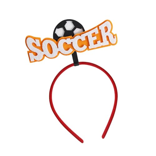 Suphyee Party Head Boppers, Cheer Stirnband | Fußball-Boppers-Fußball-Thema-Haar-Accessoires,Auffällige Jubel-Requisiten, Kopfbedeckungsdekorationszubehör für Fußballspiele 2024 und Mottopartys von Suphyee