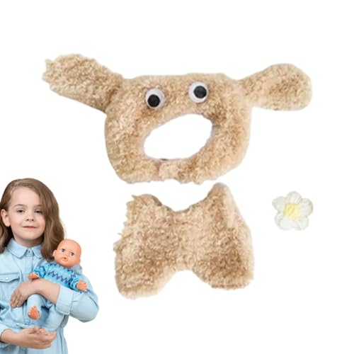 Suphyee Plüschpuppenkleidung, Stofftierkleidung - Babypuppenzubehör 17cm Puppenkleidung | Puppenoutfit, Puppenkostüme für den Alltag, besondere Feste, Thementreffen von Suphyee