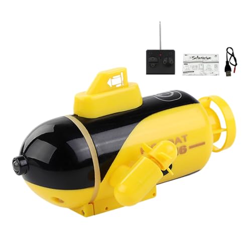 Suphyee RC-U-Boot für Kinder,RC-Boote für Kinder | RC Rennboot Schiff | Wasserdichtes wiederaufladbares RC-U-Boot-Wasserspielzeug zum Tauchen in Pools, Seeteichen von Suphyee