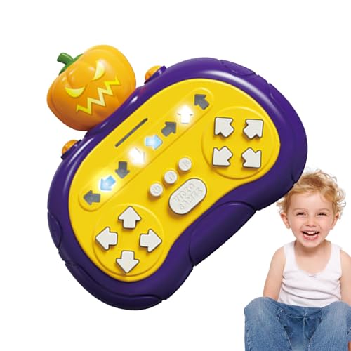 Suphyee Schnelles Push-Spiel, Pop-Game-Zappelspielzeug - Push-Game-Fidget-Spielzeug | Quick Push Handheld-Lernspiel für Kinder, Bubble Stress Light Up-Spiel, sensorisches Spielzeug von Suphyee