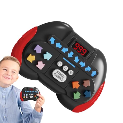 Suphyee Schnelles Push-Spiel, schnelles Push-Blasenspielzeug - Quick Speed ​​Push Puzzle-Spielekonsole,Sinnesspielzeug mit Ton und Licht, Spielzeug zum Stressabbau für Kinder und Erwachsene von Suphyee