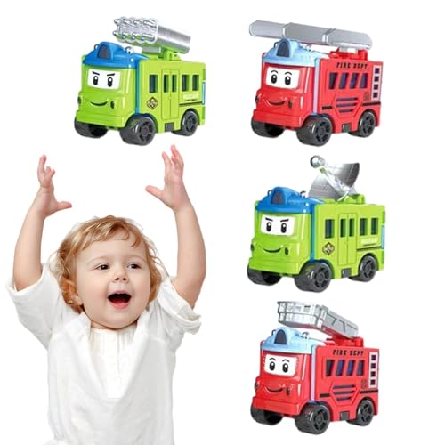 Suphyee Schulbus-Spielzeug für Kinder, zurückziehbare Spielzeugfahrzeuge | Verwandelnde Fahrzeug-Cartoon-Form-Schulbusse - Keine Batterien erforderlich, Autospielzeug für Jungen, interaktives Spielen von Suphyee