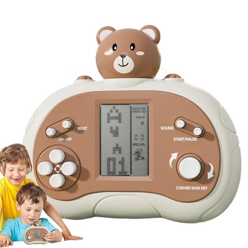 Suphyee Tragbare Spielekonsole, Handheld-Spielekonsole - Klassische Kinderspielkonsole - Handheld-Spielekonsole für Kinder und Erwachsene, klassisches Retro-Handheld-Videospiel von Suphyee