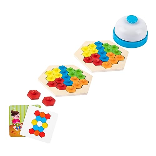 SUPVOX Holz Hexagon Puzzle Spielzeug für Kinder Kreatives Wabenpuzzle Lernspielzeug zur Logischem und Kreativität Selbstgemacht Holzblockspielzeug für Frühes Lernen SUPVOX Holz Hexagon Puzzle Spielzeug für Kinder Kreatives Wabenpuzzle Lernspielzeug zur Logischem und Kreativität Selbstgemacht Holzblockspielzeug für Frühes Lernen von Supvox