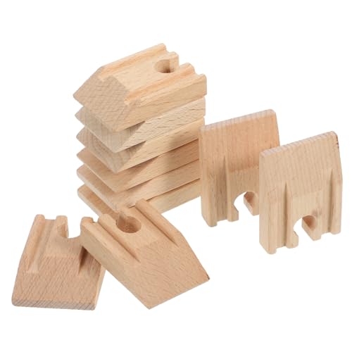 SUPVOX 10 Stück Teiliges Holzschienen Holzeisenbahn Konkave Erweiterungsschienen Leichtes Kompaktes Design DIY Modellbahn Zubehör für Familien und Freunde Kompatibel mit Gängigen SUPVOX 10 Stück Teiliges Holzschienen Holzeisenbahn Konkave Erweiterungsschienen Leichtes Kompaktes Design DIY Modellbahn Zubehör für Familien und Freunde Kompatibel mit Gängigen von Supvox