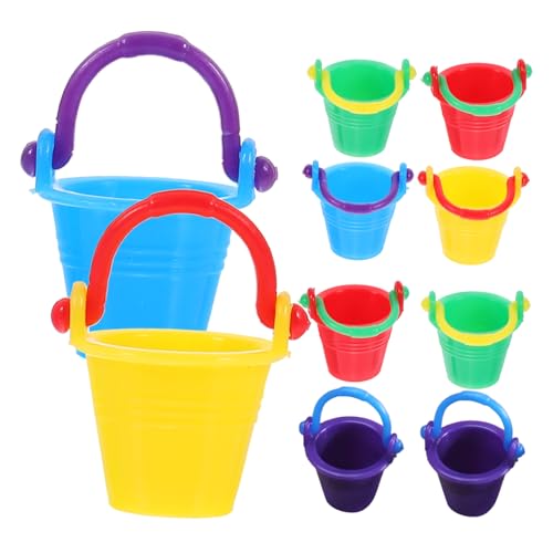 SUPVOX 10 Stück Teiliges Mini Eimer Bunte Miniatur Deko Puppenhaus Zubehör Realistische Handgefertigte Mini Buckets Modell für DIY Haus Dekoration SUPVOX 10 Stück Teiliges Mini Eimer Bunte Miniatur Deko Puppenhaus Zubehör Realistische Handgefertigte Mini Buckets Modell für DIY Haus Dekoration von Supvox