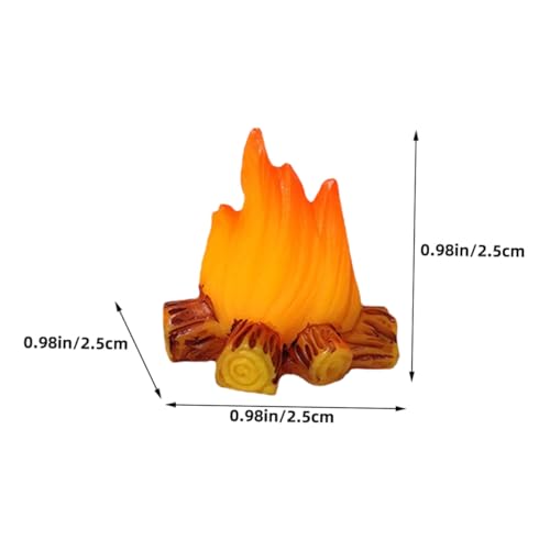 SUPVOX 10 Stück Teiliges Miniatur Lagerfeuer aus Harz Detailreiche Micro Campfire Dekoration Robustes DIY Bastelset für Garten Mikro Landschaft Party und Puppenhaus Zubehör SUPVOX 10 Stück Teiliges Miniatur Lagerfeuer aus Harz Detailreiche Micro Campfire Dekoration Robustes DIY Bastelset für Garten Mikro Landschaft Party und Puppenhaus Zubehör von Supvox