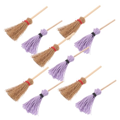 SUPVOX 10 Stück Teiliges Miniatur Puppenhaus Zubehör Set mit Kleinen Besen und Mop Naturgetreues Reinigungsset für Micro Landschaft für Kleinkinder und Sammler SUPVOX 10 Stück Teiliges Miniatur Puppenhaus Zubehör Set mit Kleinen Besen und Mop Naturgetreues Reinigungsset für Micro Landschaft für Kleinkinder und Sammler von Supvox