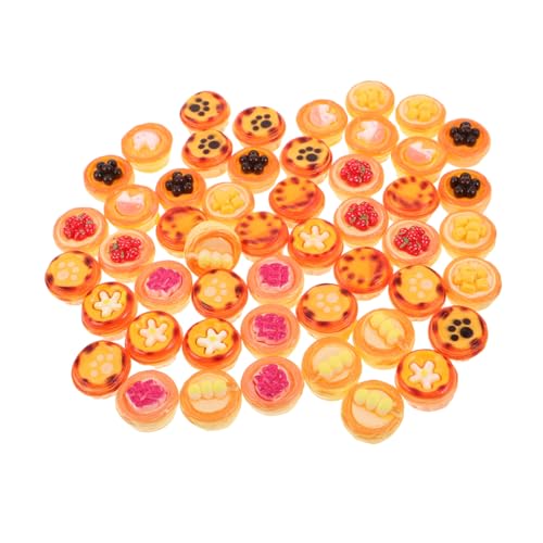 SUPVOX 10 Stück Teiliges Miniatur-eierkuchen Ungiftigem Harz Realistische Puppenhaus-dessertdekoration Leichte DIY für Puppenhaus-kochspiele und Tee-Partys SUPVOX 10 Stück Teiliges Miniatur-eierkuchen Ungiftigem Harz Realistische Puppenhaus-dessertdekoration Leichte DIY für Puppenhaus-kochspiele und Tee-Partys von Supvox