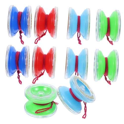 SUPVOX 10 Stück Teiliges Yo yo Ball aus Robustem Abs Bunte Mini Kreiselspielzeuge für Handliches Lernspielzeug Auge Hand koordination und Gehirnentwicklung zum Mitnehmen SUPVOX 10 Stück Teiliges Yo yo Ball aus Robustem Abs Bunte Mini Kreiselspielzeuge für Handliches Lernspielzeug Auge Hand koordination und Gehirnentwicklung zum Mitnehmen von Supvox