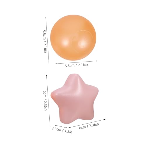 SUPVOX 100 Stück Teiliges Bunte Kunststoffbälle aus Eva Sichere Runde Spielbälle für Kleinkinder Geeignet für Pool Bällchenbad Indoor Spielzelt und Partys Weiche Glatte Oberfläche SUPVOX 100 Stück Teiliges Bunte Kunststoffbälle aus Eva Sichere Runde Spielbälle für Kleinkinder Geeignet für Pool Bällchenbad Indoor Spielzelt und Partys Weiche Glatte Oberfläche von Supvox