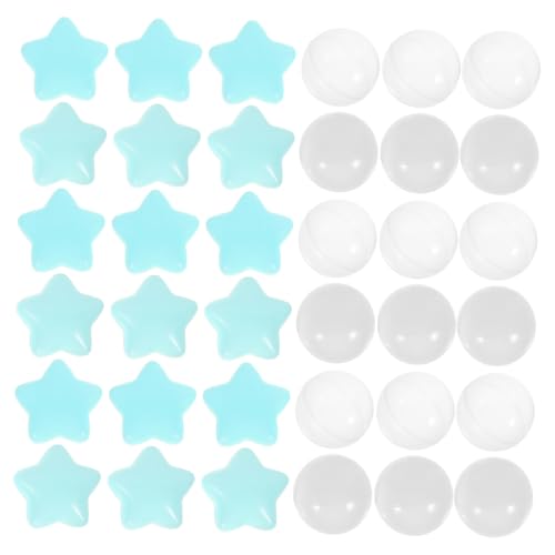 SUPVOX 100 Stück Teiliges Bunte Plastik Ozeankugeln Fünfzackige Stern und Runde Bälle für Schwimmbecken und Spielpit Farbenfrohe Kugeln zur Motorischen und Fantasievollen Kinderspielen SUPVOX 100 Stück Teiliges Bunte Plastik Ozeankugeln Fünfzackige Stern und Runde Bälle für Schwimmbecken und Spielpit Farbenfrohe Kugeln zur Motorischen und Fantasievollen Kinderspielen von Supvox