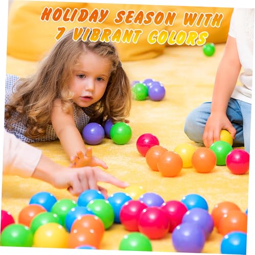 SUPVOX 100 Stück Teiliges Farbige Runde Ocean Balls Langlebige Kunststoffbälle für Pool Strandspielzeug Farbenfrohe Party Spielrequisiten Zufällige Farbe Zufällige Farbe SUPVOX 100 Stück Teiliges Farbige Runde Ocean Balls Langlebige Kunststoffbälle für Pool Strandspielzeug Farbenfrohe Party Spielrequisiten Zufällige Farbe Zufällige Farbe von Supvox