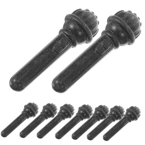 SUPVOX 100 Stück Teiliges Mini Mikrofon Leichtes Realistische Puppenhaus Deko Ktv Zubehör für Lustiges Fake Mikrofon für Rollenspiele und Puppenhaus SUPVOX 100 Stück Teiliges Mini Mikrofon Leichtes Realistische Puppenhaus Deko Ktv Zubehör für Lustiges Fake Mikrofon für Rollenspiele und Puppenhaus von Supvox