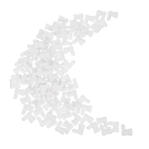 SUPVOX 100 Stück Teiliges Mini Weihnachtsmann Stiefel aus Kunststoff Traditionelle Weiße Santa Boots Charmante Puppenschuhe für Weihnachtsdeko DIY Basteln Puppenhaus Tischdekoration SUPVOX 100 Stück Teiliges Mini Weihnachtsmann Stiefel aus Kunststoff Traditionelle Weiße Santa Boots Charmante Puppenschuhe für Weihnachtsdeko DIY Basteln Puppenhaus Tischdekoration von Supvox