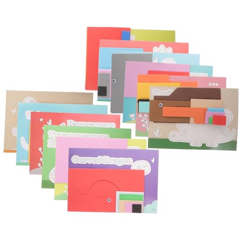 SUPVOX 12 Stück Dinosaurier Eva Puzzle Sticker Teilig Sicherer mit Abgerundeten Kanten Fördert Logisches Denken Hand Auge Koordination Kreatives Basteln für Vorschulkinder SUPVOX 12 Stück Dinosaurier Eva Puzzle Sticker Teilig Sicherer mit Abgerundeten Kanten Fördert Logisches Denken Hand Auge Koordination Kreatives Basteln für Vorschulkinder von Supvox