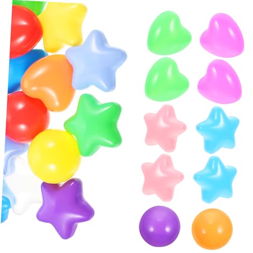 SUPVOX 150 Stück Teiliges Partyspielzeug mit Dicken Herz Stern und Runden Bällen Bunter Vielseitig für Indoor Spielzelt und Kinderzimmer Geeignet SUPVOX 150 Stück Teiliges Partyspielzeug mit Dicken Herz Stern und Runden Bällen Bunter Vielseitig für Indoor Spielzelt und Kinderzimmer Geeignet von Supvox