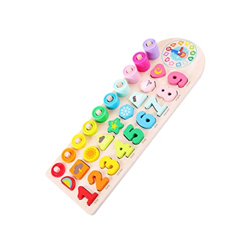 SUPVOX 1Satz Pädagogisches Holzpuzzle für Ab Jahr Kreatives Zahlenpuzzle Kognitives Lernspielzeug für Jungen und Mädchen für Geburtstage und Besondere Anlässe SUPVOX 1Satz Pädagogisches Holzpuzzle für Ab Jahr Kreatives Zahlenpuzzle Kognitives Lernspielzeug für Jungen und Mädchen für Geburtstage und Besondere Anlässe von Supvox
