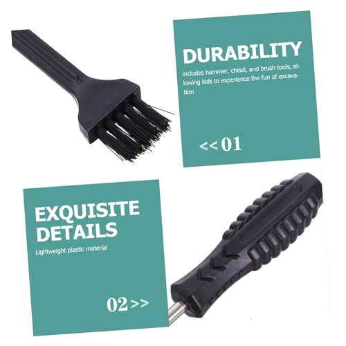 SUPVOX 2 Sätze Ausgrabungsset Metallwerkzeug Hammer Meißel Pinsel Archäologie Montessori Lernspielzeug für Feinmotorik und Sensorische SUPVOX 2 Sätze Ausgrabungsset Metallwerkzeug Hammer Meißel Pinsel Archäologie Montessori Lernspielzeug für Feinmotorik und Sensorische von Supvox
