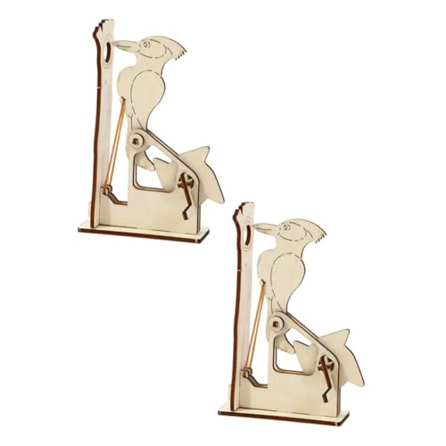 SUPVOX 2 Sätze Holzpuzzle Puzzle DIY Bausatz Holzspecht Modellspielzeug Lernspielzeug für Erwachsene Ab Jahren Kreative Montage ohne Kleber Nägel SUPVOX 2 Sätze Holzpuzzle Puzzle DIY Bausatz Holzspecht Modellspielzeug Lernspielzeug für Erwachsene Ab Jahren Kreative Montage ohne Kleber Nägel von Supvox