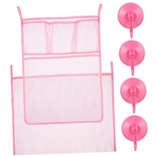 SUPVOX 2 Stück Aufbewahrungsbeutel für Badezimmer Wandmontage mit Saugnapfhaken Atmungsaktive Netzbeutel in Verschiedenen Praktische Organizer für Badespielzeug und Badutensilien SUPVOX 2 Stück Aufbewahrungsbeutel für Badezimmer Wandmontage mit Saugnapfhaken Atmungsaktive Netzbeutel in Verschiedenen Praktische Organizer für Badespielzeug und Badutensilien von Supvox
