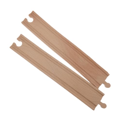 SUPVOX 2 Stück Holzeisenbahn Bogen Schienen Teilig Holzspielzeug Schienenzubehör Zugmodell Erweiterung Kompatibel für Ab Jahren SUPVOX 2 Stück Holzeisenbahn Bogen Schienen Teilig Holzspielzeug Schienenzubehör Zugmodell Erweiterung Kompatibel für Ab Jahren von Supvox