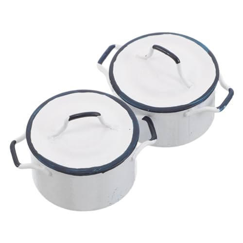 SUPVOX 2 Stück Mini Küchenornamente Mini Haus Küchengeschirr Puppenhaus Szenendekoration Simulationstopf Puppenhaus Küchenzubehör Küche SUPVOX 2 Stück Mini Küchenornamente Mini Haus Küchengeschirr Puppenhaus Szenendekoration Simulationstopf Puppenhaus Küchenzubehör Küche von Supvox