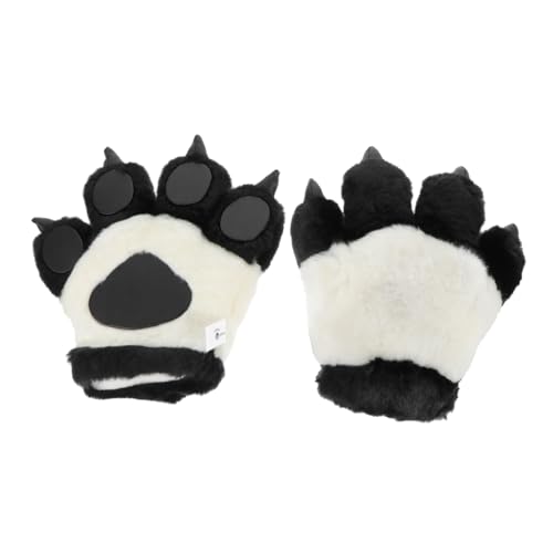 SUPVOX 2 Stück Plüsch Bär Tatzen Handschuhe Schwarze Kuschelige Party Deko Cosplay Requisiten Für Karneval Halloween Kostüm Aufführung SUPVOX 2 Stück Plüsch Bär Tatzen Handschuhe Schwarze Kuschelige Party Deko Cosplay Requisiten Für Karneval Halloween Kostüm Aufführung von Supvox