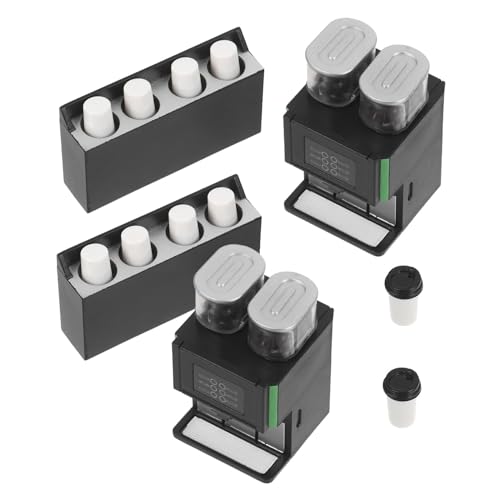 SUPVOX 2 Stück Puppenhaus Kaffee Mini Geräte Figuren Puppenhaus Dekoration Kunststoff Mini Kaffeemaschine Realistische Kaffeemaschine Miniatur Kaffeeladen Zubehör Schwarz SUPVOX 2 Stück Puppenhaus Kaffee Mini Geräte Figuren Puppenhaus Dekoration Kunststoff Mini Kaffeemaschine Realistische Kaffeemaschine Miniatur Kaffeeladen Zubehör Schwarz von Supvox