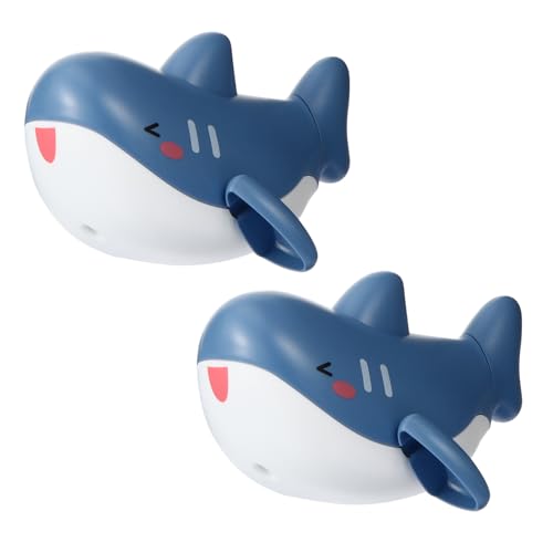 SUPVOX 2 Stück Teiliges Aufzieh Shark Schwimmspielzeug Schwimmbecken Wasser für Junge Mädchen und Kleinkinder Bunte Cartoon Design Langlebig und Sicher für Badewanne und Pool SUPVOX 2 Stück Teiliges Aufzieh Shark Schwimmspielzeug Schwimmbecken Wasser für Junge Mädchen und Kleinkinder Bunte Cartoon Design Langlebig und Sicher für Badewanne und Pool von Supvox