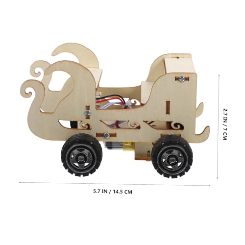 SUPVOX 2 Stück Teiliges DIY Stem Auto Bausatz für Sprachgesteuertes Holzmodell Wissenschaftliches Lernspielzeug für Kreative Montage und Naturwissenschaftliche Experimente SUPVOX 2 Stück Teiliges DIY Stem Auto Bausatz für Sprachgesteuertes Holzmodell Wissenschaftliches Lernspielzeug für Kreative Montage und Naturwissenschaftliche Experimente von Supvox