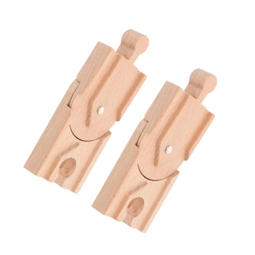 Supvox 2stücke Eisenbahnschienen Holz Junge Mädchen Spielzeug Track Bauteile Für Holzeisenbahn Modell Zubehör Schienenspielzeug Ersatz Supvox 2stücke Eisenbahnschienen Holz Junge Mädchen Spielzeug Track Bauteile Für Holzeisenbahn Modell Zubehör Schienenspielzeug Ersatz von Supvox