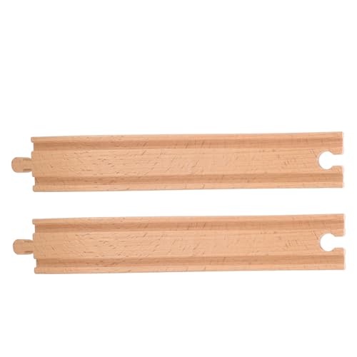 SUPVOX 2 Stück Teiliges Holz Zugschienen Set für Flexible Holzeisenbahn Schienen Kompatibel mit Großen Marken Sicher Verarbeitet Pädagogisches für Jungen und Mädchen SUPVOX 2 Stück Teiliges Holz Zugschienen Set für Flexible Holzeisenbahn Schienen Kompatibel mit Großen Marken Sicher Verarbeitet Pädagogisches für Jungen und Mädchen von Supvox