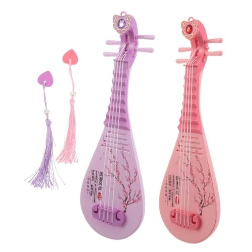 SUPVOX 2 Stück Teiliges Licht Soundeffekten Kleines Chinesisches Saiteninstrument zur Frühkindlichen Musikalischen Interaktives Lernspielzeug für Familienmusik und Sensorische Entwicklung SUPVOX 2 Stück Teiliges Licht Soundeffekten Kleines Chinesisches Saiteninstrument zur Frühkindlichen Musikalischen Interaktives Lernspielzeug für Familienmusik und Sensorische Entwicklung von Supvox