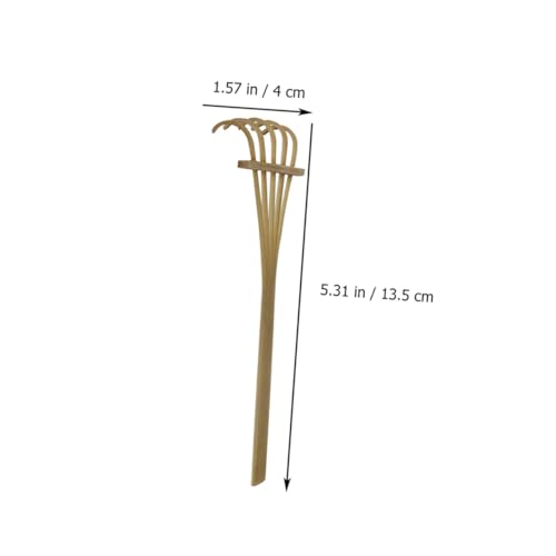 SUPVOX 2 Stück Teiliges Mini Bambus Rechen Sand Box Zubehör Zen Garten Deko Leicht Tragbar Kreatives DIY Landschaftsmodell SUPVOX 2 Stück Teiliges Mini Bambus Rechen Sand Box Zubehör Zen Garten Deko Leicht Tragbar Kreatives DIY Landschaftsmodell von Supvox