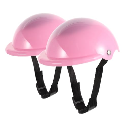 SUPVOX 2 Stück Teiliges Puppenhelm für Mädchen Sportlicher Fahrradhelm für Puppen Robustes Zubehör für Rollenspiele Fahrrad und Scooter Abenteuer Detailreich und Passend SUPVOX 2 Stück Teiliges Puppenhelm für Mädchen Sportlicher Fahrradhelm für Puppen Robustes Zubehör für Rollenspiele Fahrrad und Scooter Abenteuer Detailreich und Passend von Supvox