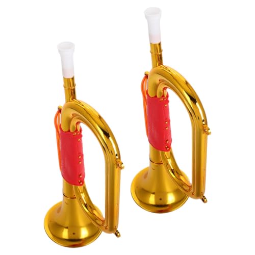 SUPVOX 2 Stück Trompete aus Robustem Kunststoff Leichte Musikalische Signalhörner für Party Fußballfans und Bühnenauftritte Tragbare Cheerleading Blasinstrumente SUPVOX 2 Stück Trompete aus Robustem Kunststoff Leichte Musikalische Signalhörner für Party Fußballfans und Bühnenauftritte Tragbare Cheerleading Blasinstrumente von Supvox