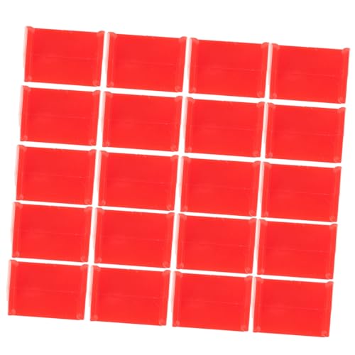 SUPVOX 20 Stück Teiliges Gleisverbinder Kunststoffclips Schienenbefestiger Robust Kompatibel für Holzeisenbahn Zubehör Kreative Spielzeugeisenbahn für Sammler SUPVOX 20 Stück Teiliges Gleisverbinder Kunststoffclips Schienenbefestiger Robust Kompatibel für Holzeisenbahn Zubehör Kreative Spielzeugeisenbahn für Sammler von Supvox