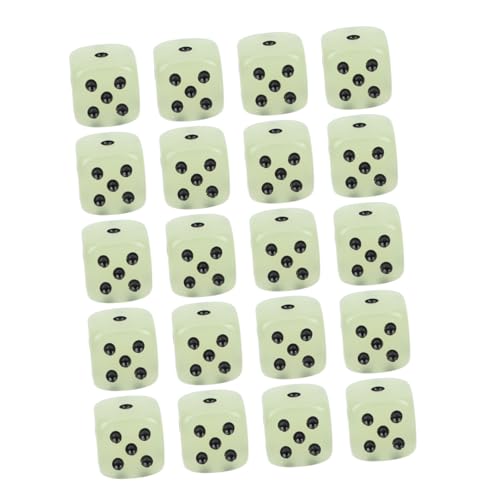 SUPVOX 20 Stück Teiliges Leuchtwürfel aus Harz Kreative Wiederverwendbare Spielwürfel für Party Ktv Bar Leicht Tragbar Unterhaltsames Partyzubehör SUPVOX 20 Stück Teiliges Leuchtwürfel aus Harz Kreative Wiederverwendbare Spielwürfel für Party Ktv Bar Leicht Tragbar Unterhaltsames Partyzubehör von Supvox