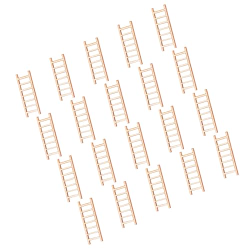 SUPVOX 20 Stück Teiliges Mini Holzleiter DIY Miniatur Treppen für Puppenhaus Naturbelassenes Holz Glatte Oberfläche Langlebig Vielseitig als Puppenhaus Zubehör für Geeignet SUPVOX 20 Stück Teiliges Mini Holzleiter DIY Miniatur Treppen für Puppenhaus Naturbelassenes Holz Glatte Oberfläche Langlebig Vielseitig als Puppenhaus Zubehör für Geeignet von Supvox