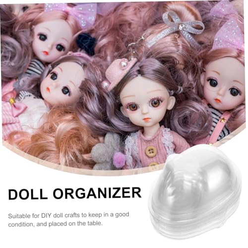 SUPVOX 20 Stück Teiliges Mini Puppengesichtsmasken aus Transparentem Kunststoff Handgefertigt Schützend für DIY Puppenbastelei Geeignet für Kleine Puppen und Plüschtiere als Zubehör für SUPVOX 20 Stück Teiliges Mini Puppengesichtsmasken aus Transparentem Kunststoff Handgefertigt Schützend für DIY Puppenbastelei Geeignet für Kleine Puppen und Plüschtiere als Zubehör für von Supvox