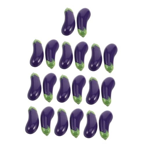 SUPVOX 20 Stück Teiliges Mini auberginen Langlebigem PVC Realistische Glatte Oberfläche Vielseitige Mini gemüse Dekoration für Puppenhäuser DIY küche Miniatur essspielzeug SUPVOX 20 Stück Teiliges Mini auberginen Langlebigem PVC Realistische Glatte Oberfläche Vielseitige Mini gemüse Dekoration für Puppenhäuser DIY küche Miniatur essspielzeug von Supvox