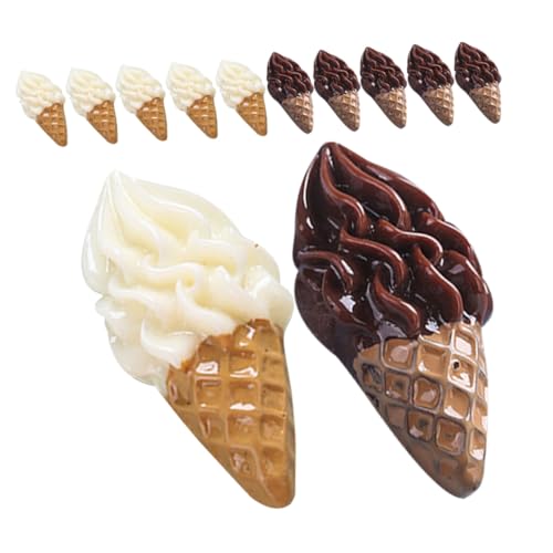 SUPVOX 20 Stück Teiliges Miniatur Eiscreme aus Langlebigem Resin Realistische Mini Dessert Deko für Puppenhäuser Handyhüllen und Bastelprojekte Detailreiche Mini Szene Accessoires SUPVOX 20 Stück Teiliges Miniatur Eiscreme aus Langlebigem Resin Realistische Mini Dessert Deko für Puppenhäuser Handyhüllen und Bastelprojekte Detailreiche Mini Szene Accessoires von Supvox