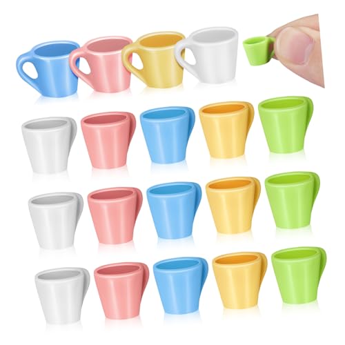 SUPVOX 20 Stück Teiliges Miniatur Wasserbecher Realistische Puppenhaus Dekoration Bunte Mini Tassen für Miniaturküche Detailreiche Spielhaus Accessoires Langlebiges Material SUPVOX 20 Stück Teiliges Miniatur Wasserbecher Realistische Puppenhaus Dekoration Bunte Mini Tassen für Miniaturküche Detailreiche Spielhaus Accessoires Langlebiges Material von Supvox