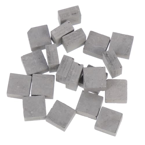 SUPVOX 20 Stück Teiliges Miniatur Ziegelsteine aus Robustem Material Realistische Mikro Landschaft Dekoration für Sandtisch Modellbau und Puppenhaus Einfach zu Montieren für DIY SUPVOX 20 Stück Teiliges Miniatur Ziegelsteine aus Robustem Material Realistische Mikro Landschaft Dekoration für Sandtisch Modellbau und Puppenhaus Einfach zu Montieren für DIY von Supvox