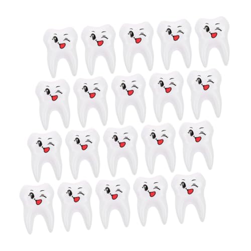 SUPVOX 20 Stück Teiliges Zahnspielzeug Kunststoff Mini Zahn Anhänger Realistische für Interaktives Lernen Fördert Mundhygiene und Fantasievolles SUPVOX 20 Stück Teiliges Zahnspielzeug Kunststoff Mini Zahn Anhänger Realistische für Interaktives Lernen Fördert Mundhygiene und Fantasievolles von Supvox