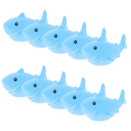 SUPVOX 24 Stück Teiliges Badespielzeug aus Strapazierfähigem Vinyl Quietschende Haifiguren für Kleinkinder Sicher und Fördert Sensorisches Lernen für Badewanne Pool und Partys SUPVOX 24 Stück Teiliges Badespielzeug aus Strapazierfähigem Vinyl Quietschende Haifiguren für Kleinkinder Sicher und Fördert Sensorisches Lernen für Badewanne Pool und Partys von Supvox